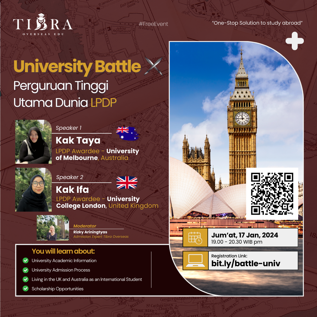 Webinar University Battle: UniMelb vs UCL