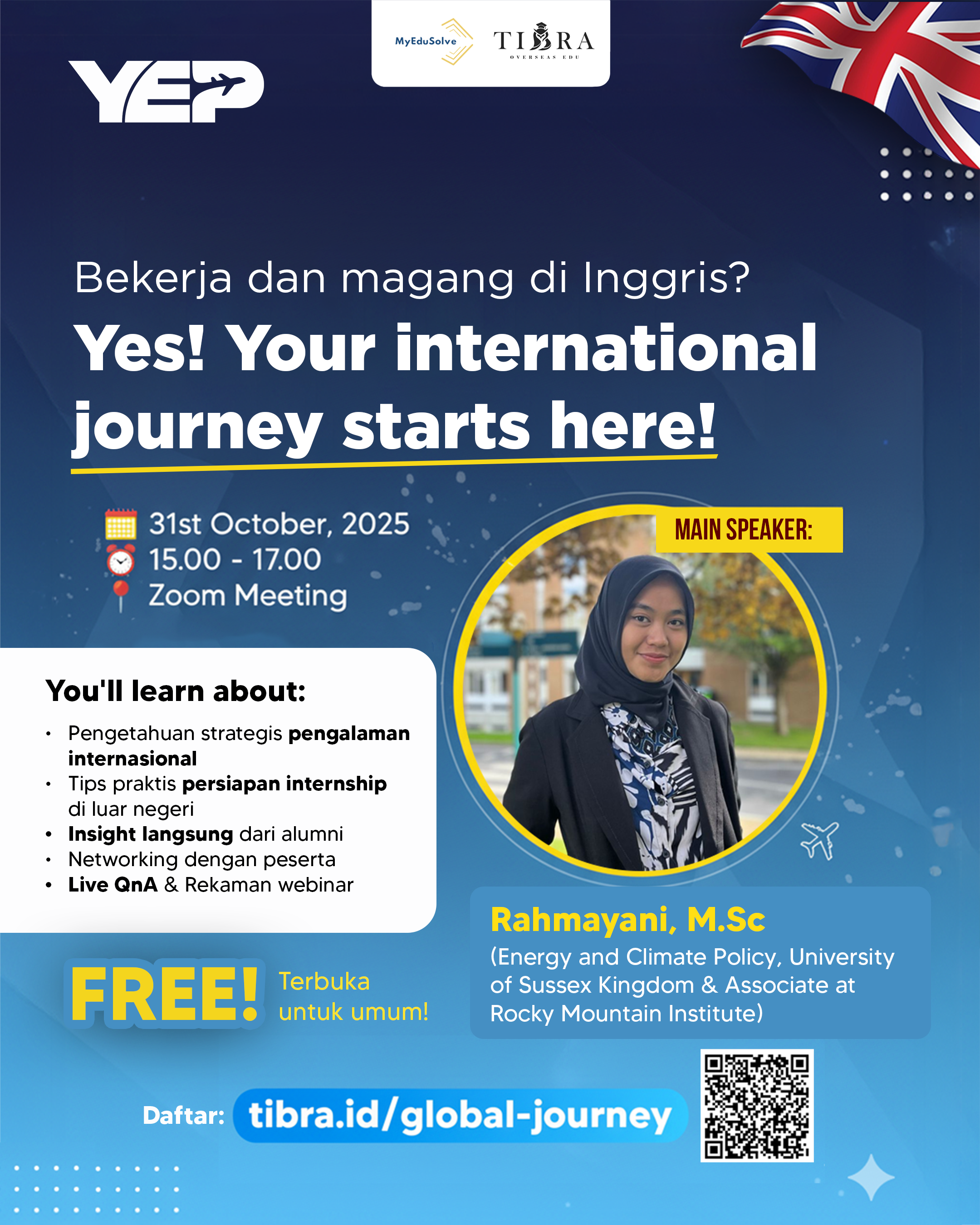 Bekerja dan magang di Inggris? Yes! Your international journey starts here!