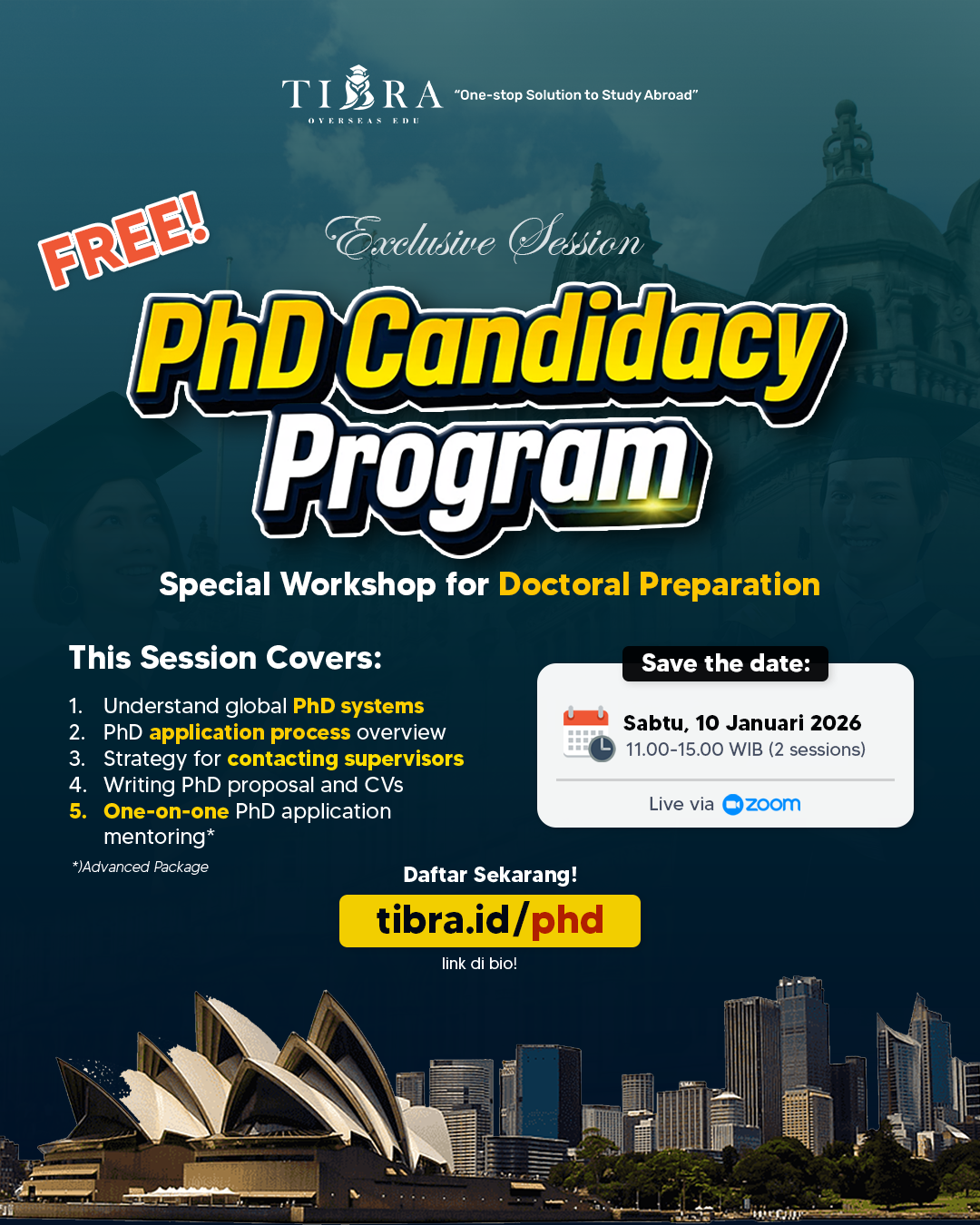 Workshop: PhD Candidacy Program