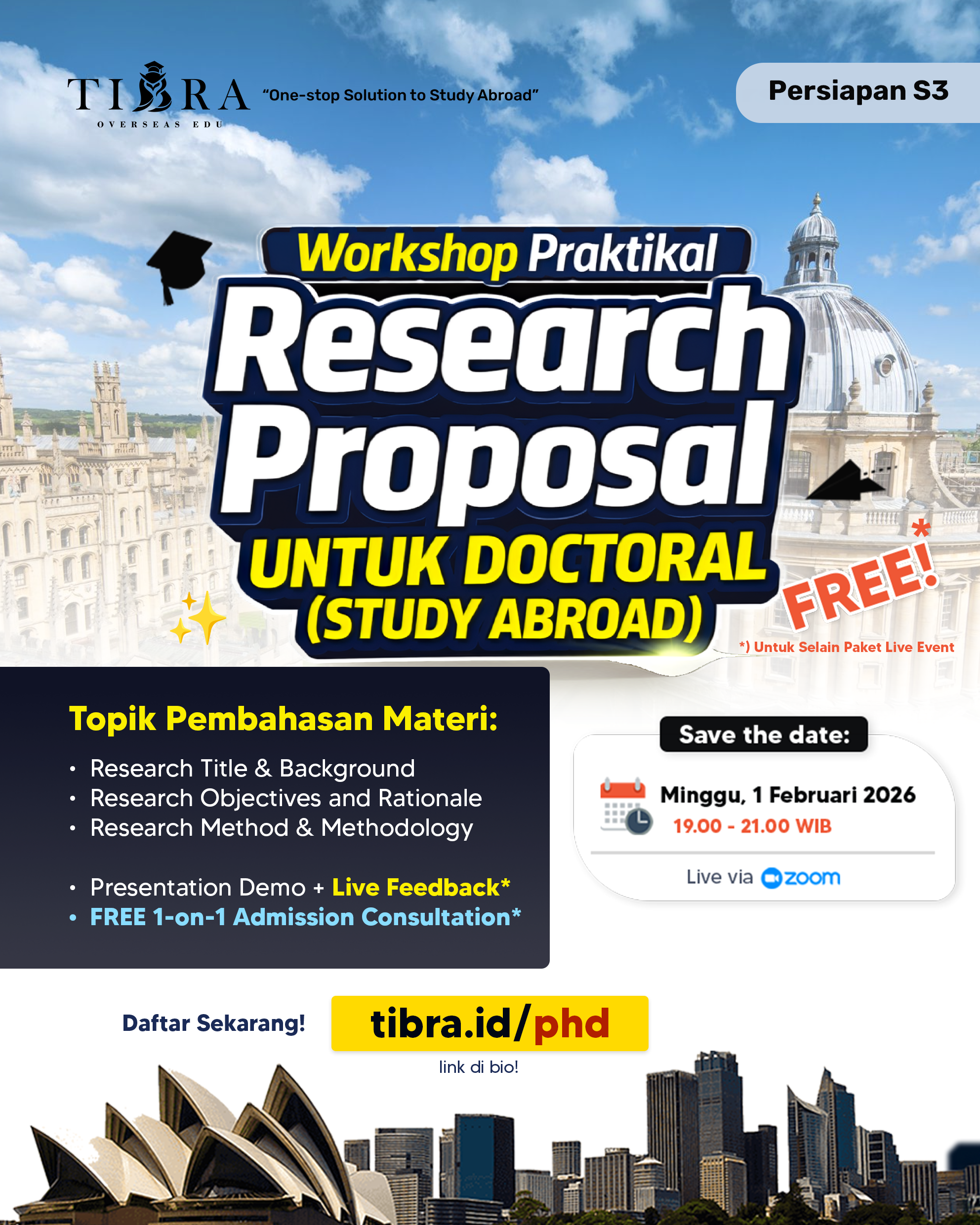 OLD ---  Workshop Praktikal - Research Proposal untuk S3