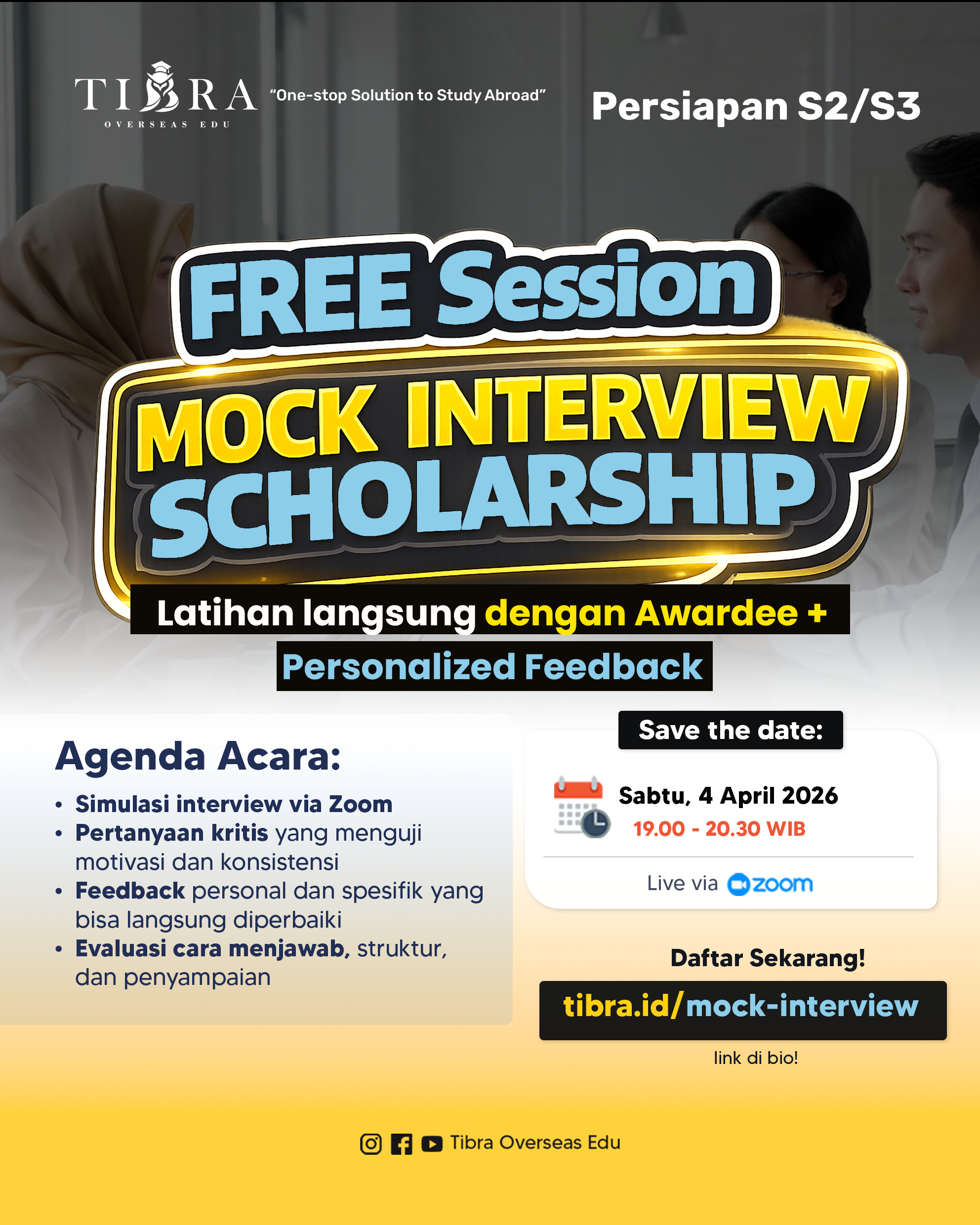 FREE Mock Interview Session LPDP